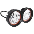 LIGHT/FRONT LIGHT TO LED FOR SCOOTER DOUBLE FOYER ORIENTABLE TO CABLE 12/72-SPEED (WITH MOUNTING KIT) -P2R SELECTION