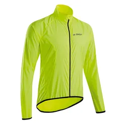 WINDPROOF JACKET GIST YELLOW FLUORESCENT SLEEVES LONGUES S -5255