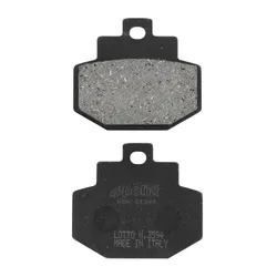 PLAQUETTE DE FREIN POLINI POUR PIAGGIO 125 SUPER HEXAGON GTX, 125 VESPA GT, 300 VESPA GTS (L 55.2mm - H 49mm - P 7mm) (174.0024) (ORIGINAL)