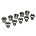 CHAINRING BOLT SET STRONGLIGHT ROAD DOUBLE STAINLESS STEEL (SET OF 5) - CHAINRING BOLT AND NUT