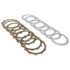 ADAPTABLE MOTORCYCLE CLUTCH PLATE KAWASAKI 250 KX F 2004>2019/YAMAHA 250 YZ-F 2019>2025, YZ-FX 2019>2023/FANTIC 250 XEF 2021>2023 (F2728AC) (OE STANDARD KIT) -NEWFREN