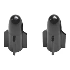 CAP OF VALVE SCOOTER/MOPED REPLAY VS ROCKET ALUMINIUM BLACK (PAIR)