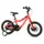 CONVENTIONAL BICYCLE CHILDREN'S 14 INCHES LEADER FOX FOX 2025 RED MONOVITESSE FRAME ALUMINIUM (SIZE CHILDREN'S JUSQU'TO 105 cm) -MECANIQUE TO DISC