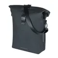 BAG REAR SAC TO DOS BICYCLE SIDE BASIL SOHO 17L BLACK MOUNTING KIT CARRIER WITH SYSTEM MIK STUDS (31X16X37CM) WITH LIGHT LED