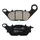 PLAQUETTE DE FREIN BREMBO POUR YAMAHA 125 N-MAX 2015> AR (SCOOTER CARBONE CERAMIQUE) -07114CC
