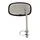 REAR-VIEW MIRROR UNIVERSAL MOPED REPLAY VINTAGE RECTANGLE STEEL CHROME REVERSIBLE (H111MM, L66MM, DIAMETER CLAMP 22 mm)