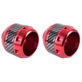 ECROU PROTECTION ANTICHUTE FIXATION MOYEU POUR TROTTINETTE KUKIRIN G2 MASTER/SMARTGYRO RYDER METAL ROUGE -SELECTION P2R