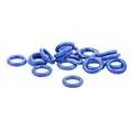 SEAL TORIQUE ELVEDES FOR SCREW OF CONNECTOR OF PURGE FOR SHIMANO DEORE, XT, XTR -BLUE- (SOLD IN PACKS OF 20)