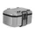 TOP CASE SHAD TR55 TERRA 55L ALUMINIUM WITH LOCK SYSTEM - CAPACITY 2 FULL-FACE HELMET (PLATE SOLD SEPAREMMENT) (D0TR55100)