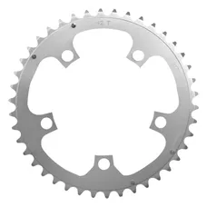 ROAD CHAINRING 5-BOLT DIA. 110 STRONGLIGHT DURAL 42T INNER SILVER TYPE SHIMANO 10/9-SPEED
