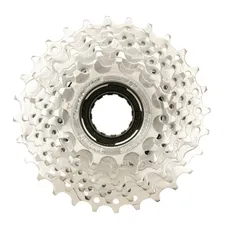 FREEWHEEL 8-SPEED SUNRACE 13-28 SILVER INDEXEE (BOXED) (COMPATIBLE E-BIKE REAR HUB MOTOR)