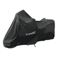PROTECTIVE COVER MOTORCYCLE TAAC ULTRA HYDROSCUD POLYURETHANE WATERPROOF/WATERPROOF 5000 mm SIZE XL BLACK (222X90X136CM) (STRAP ANTI-FLOATING/EYELET LOCK/INSERT RESISTANT CHALEUR 150-)