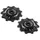 DERAILLEUR JOCKEY WHEEL ROAD TRIPEAK 11-11 TEETH 11/10-SPEED CAMPAGNOLO BLACK (BLISTER PACK OF 2)
