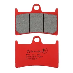 PLAQUETTE DE FREIN BREMBO POUR YAMAHA 700 MT-07 2014> AV, 1000 MT-10 2016> AV, 900 XSR 2016> AV, 1200 XT Z SUPER TENERE 2014>2019 AV (ROUTE METAL FRITTE) -07YA23SA