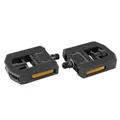 PEDAL CITY ERGOTEC PLIANTE ALUMINIUM/RESIN BLACK 9/16 (PAIR CARDED) 100X102MM