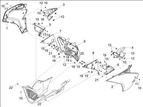 Carène lateral