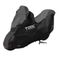 PROTECTIVE COVER MOTORCYCLE TAAC PLUS HYDROSCUD POLYESTER WATERPROOF/WATERPROOF 2000 mm SIZE M BLACK (204X90X163CM) (STRAP ANTI-FLOATING/EYELET LOCK/BAG OF STORAGE)