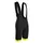 CYCLING SHORTS GIST BIB STRAPS FLOW BASE COOLMAX BLACK BORDS YELLOW FLUORESCENT S -5116