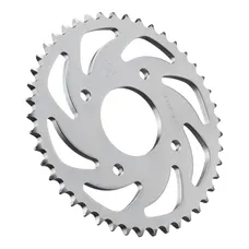ADAPTABLE MOTORCYCLE REAR SPROCKET SUZUKI 125 GSX-R 2017>2025, GSX-S 2017>2025 428 45 DTS STEEL GREY (DIAMETER 58/90/8.5) -JT SPROCKETS
