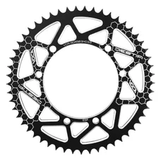 ADAPTABLE REAR SPROCKET 50CC GEARED MOTORCYCLE VOCA BESTIA SHERCO 50 SUPERMOTARD 2002>2013, 50 SE R ENDURO 2014>2017, 50 SM RS FACTORY 2018>2020 428 53 DTS ALUMINIUM CNC BLACK (DIAMETER 110/125/8.5)