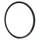 ROAD RIM 700 GRAVEL PULSE 19 BLACK 36T. DISC TUBELESS READY DOUBLE WALL PROFIL 28 mm - 622X19C