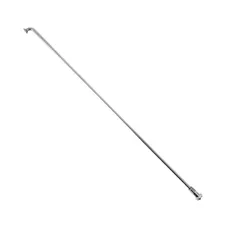 SPOKE STAINLESS STEEL SILVER 2,6 mm L225MM HEAD ANGLED SAPIM WITH NUT (SOLD INDIVIDUALLY)