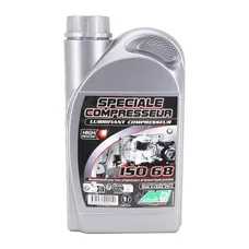 HUILE COMPRESSEUR MINERVA ISO 68 (1L) (HUILE SPECIALEMENT FORMULEE POUR LUBRIFIER ET REFROIDIR LES COMPRESSEURS D-AIR) (100% MADE IN FRANCE)