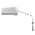 REAR-VIEW MIRROR SCOOTER REPLAY F1 DIAMETER 8 REVERSIBLE WHITE (X1) -ROD LONG WHITE- **