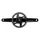 ROAD CRANKSET SRAM 12-SPEED RIVAL ALUMINIUM GRAVEL AXLE INTEGRATED DUB 172.5 mm 46T (WITHOUT CUVETTES)