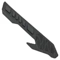 PROTECTION CADRE VTT NOIR SILICONE AUTOCOLLANT POUR BASE ARRIERE 300x50x4 mm 3,5 g