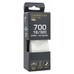 BICYCLE INNER TUBE 700 X 18-32 TPU VALVE PRESTA 85 mm