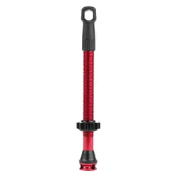 TUBELESS VALVE PRESTA NEWTON COLORI RED 47 mm 4 HOLES FOR DIFFUSION PREVENTIF (SOLD INDIVIDUALLY) - SUPPLIED WITH REMOVAL TOOL VALVE CORE