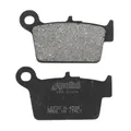 PLAQUETTE DE FREIN POLINI POUR BETA 50 RR ENDURO AR, 50 MOTARD ALU AM6 AR (L 66mm - H 37mm - P 7.6mm) (174.0125) (ORIGINAL)