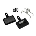 PLAQUETTE DE FREIN VTT SHIMANO DEORE M525/M515/M475/C501/C601/T615/T675, ACERA M3050, ALIVIO M395/M446/4050, ALTUS,MT200/400/410/500/UR-300 (ELVEDES MEDIUM / SEMI-METAL) (BOX DE 10 PAIRES)