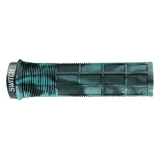 GRIP CITY/MTB SWITCH SUPERGRIP LOCK-ON SMOKE BLUE CLAIR (PAIR)