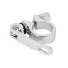 SEATPOST CLAMP RAPIDE ALUMINIUM SILVER DIAMETER 28,6 mm