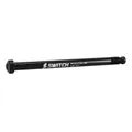AXE TRAVERSANT / BLOCAGE ROUE ARRIERE SWITCH FILETAGE M12 x 1.5 mm POUR 12 x 142 NOIR (172 mm HORS BUTEE DONT FILETAGE 18 mm - AVEC CLE CHC POUR DEMONTAGE)