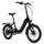 VELO ELECTRIQUE/VAE PLIANT CITY 20 LEADER FOX TIFTON 2026 MIXTE NOIR BRILLANT 8V MOTEUR ROUE AR BAFANG 36V 45Nm BATTERIE 16Ah