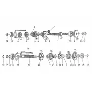 COMPOSANTS DE LA BOITE DE VITESSES