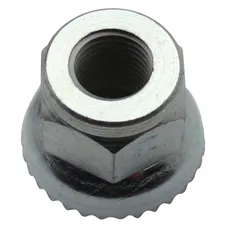 ECROU DE ROUE VELO A RONDELLE CRANTEE ALGI DIAM 9,5x100 (00591000) (A L'UNITE)