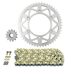 KIT CHAINE ADAPTABLE KTM 125 EXC 1999>2016, EXC SIX DAYS 2001>2016 520 13x50 (DIAM COURONNE 125/150/8.5) (DEMULTIPLICATION ORIGINE) -AFAM