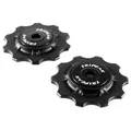 DERAILLEUR JOCKEY WHEEL ROAD TRIPEAK 10-10 TEETH 11/10-SPEED CAMPAGNOLO BLACK (BLISTER PACK OF 2)