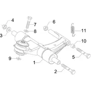 Bras oscillant