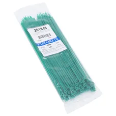 COLLIER DE SERRAGE NYLON TYPE RILSAN 2,5x200mm VERT (VENDU PAR 100) -P2R