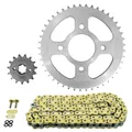 ADAPTABLE CHAIN KIT HONDA 125 CB F 2015>2020 428 15X45 (DIAMETER REAR SPROCKET 58/90/10.5) (OEM GEARING) -AFAM
