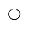 CLIPS/CIRCLIPS (47X50. 5X1. 75) OEM PIAGGIO COMMON A TOUTE LA RANGE-006647