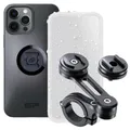 SMARTPHONE MOUNT MOTORCYCLE SP CONNECT PACK/KIT FOR IPHONE 12 PRO MAX INCLUANT BRACKET HANDLEBAR ALUMINIUM, SHELL ON MESURE, PROTECTOR OF SCREEN WATERPROOF