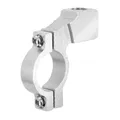 LEVER CLAMP OF REAR-VIEW MIRROR REPLAY ALUMINIUM SILVER THREAD D 10 PITCH A RIGHT
