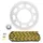 KIT CHAINE ADAPTABLE DERBI 50 SENDA R X-RACE 2004>2005, DRD R LIMITED 2004>2005 420 13x53 (DIAM COURONNE 105/125/8.5) (DEMULTIPLICATION ORIGINE) -AFAM
