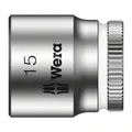 SOCKET/BUSH WERA 8790 HMA ZYKLOP 1/4 DIAMETER 15 mm (SOLD INDIVIDUALLY) -BRAND GERMAN FOR THE WORKSHOPS